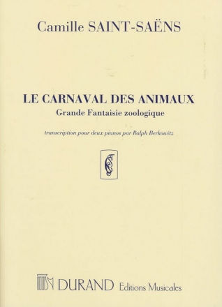 Le carnaval des animaux pour orchestre pour 2 pianos