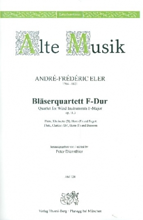 Quartett F-Dur op.11,3 fr Flte, Klarinette, Horn und Fagott Stimmen