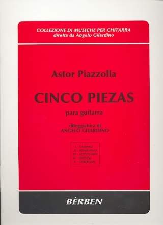Cinco piezas  para guitarra