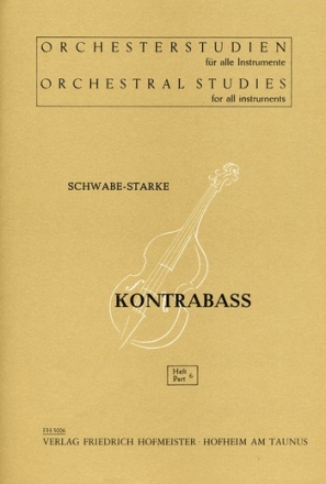 Orchesterstudien Band 6 fr Kontrabass