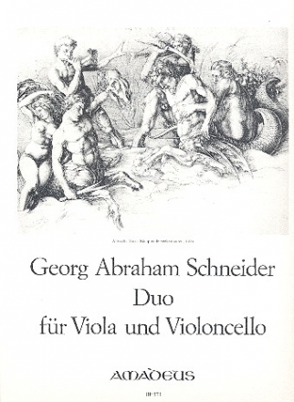 Duo D-Dur op.15 fr Viola und Violoncello Stimmen