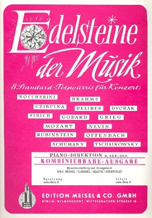 Edelsteine der Musik fr Orchester Piano-Direktion