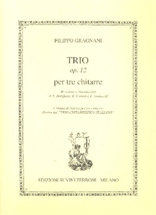 Trio op.12 per 3 chitarre