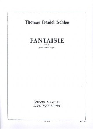 Fantaisie op.15 pour grand orgue