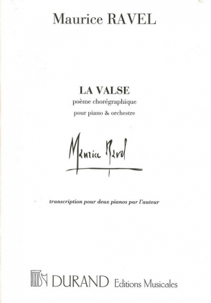 La valse Pome chorographique pour 2 pianos 4 mains