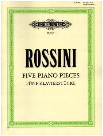 5 Piano Pieces for piano