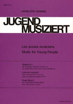 Jugend musiziert Band 2 fr beliebige Melodie-Instrumente Spielbuch 1