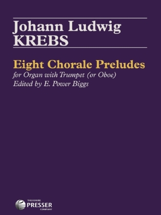 8 Chorale Preludes for organ and trumpet (oboe)