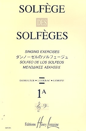 Solfge des solfges vol.1a