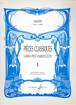 Pices classiques  pour la harpe celtique vol.1 (dbutant 1)
