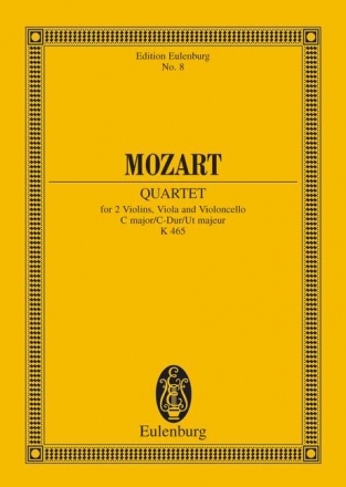 Streichquartett C-Dur KV465 fr Streichquintett Studienpartitur