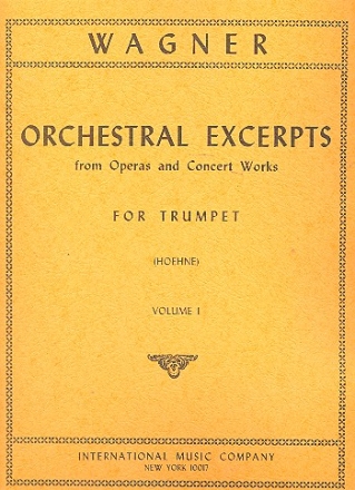 Orchestral Studies from Operas and Concert Works vol.1 for trumpet