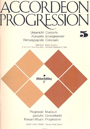 Accordeon Progression Band 5 Oberstufe 