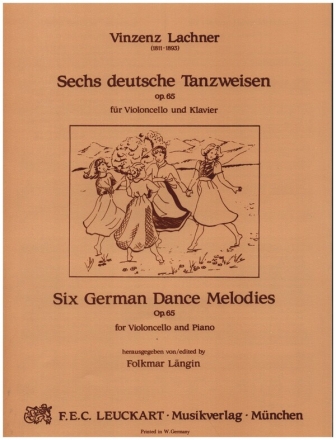 6 deutsche Tanzweisen op.65 fr Violoncello und Klavier