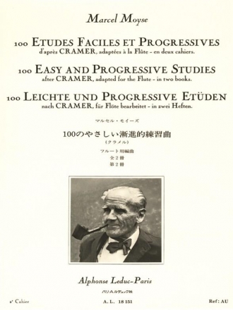 100 tudes faciles et progressives d'aprs Cramer vol.2 pour flte