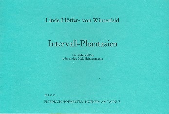 Intervall-Fantasien fr Altblockflte oder andere Melodieinstrumente