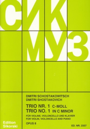 Klaviertrio Nr.1 op.8  