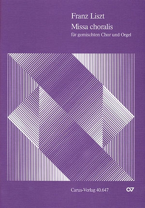 Missa choralis fr Chor (SATB) (Soli ad libitum), Orgel (ad libitum) Partitur (= Orgel) (la)