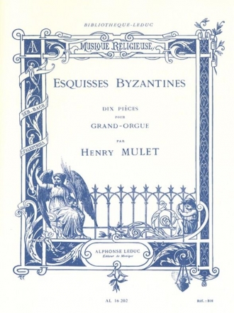 Esquisses byzantines 10 pices pour orgue