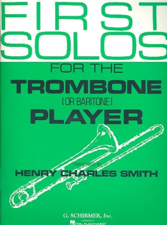 First Solos for the trombone or bariton player
