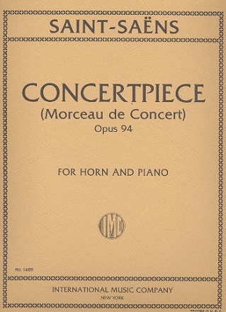 Concertpiece op.94 for horn in F and orchestra for horn and piano