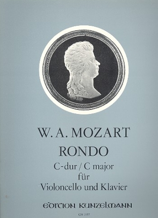 Rondo C-Dur KV373 fr Violoncello und Orchester Klavier