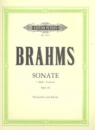 Sonate e-Moll op.38 fr Violoncello und Klavier