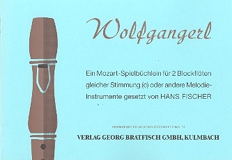 Wolfgangerl 20 Tnze fr 2 Sopranblockflten Spielpartitur