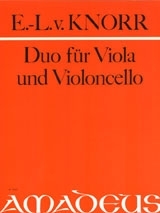 Duo fr Viola und Violoncello 2 Spielpartituren