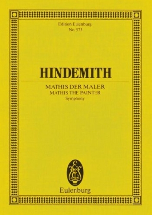 Sinfonie - Mathis der Maler fr Orchester Studienpartitur