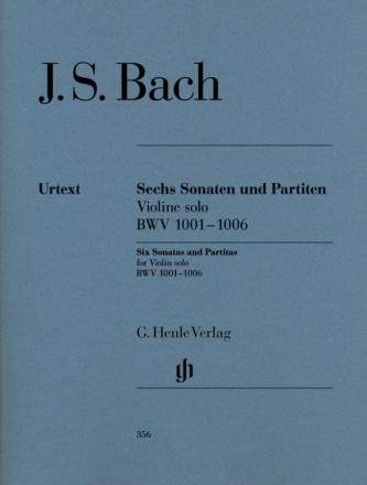 6 Sonaten und Partiten BWW1001-1006 fr Violine solo