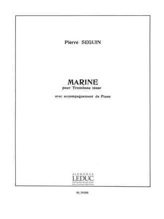 Marine pour trombone tenor avec accompagnement de piano