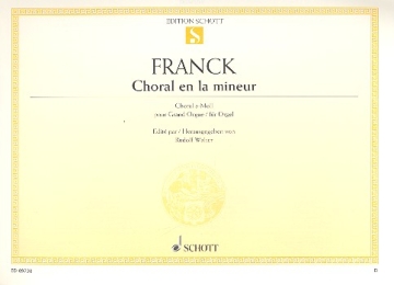 Choral a-Moll fr Orgel