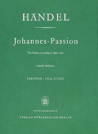 Johannes-Passion fr gem Chor (SSATTB) und Orchester Partitur (dt/en)