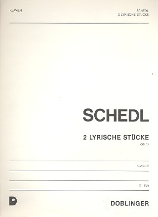 2 lyrische Stcke op.17 fr Klavier