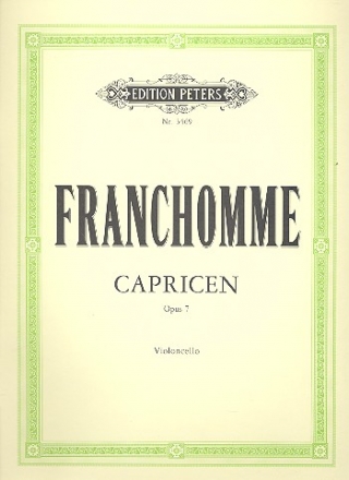 12 Caprice-Etden  op.7 fr Violoncello