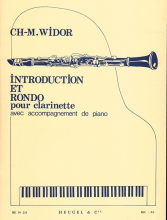 Introduction et rondo pour clarinette et piano