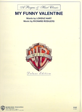 My funny Valentine piano/vocal Einzelausgabe