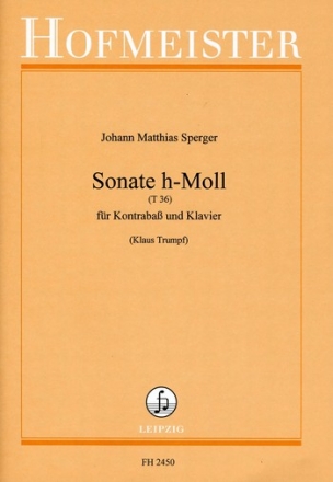 Sonate h-Moll (T 36) fr Kontrabass und Klavier