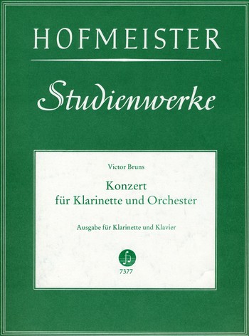 Konzert Nr.1 op.26  fr Klarinette und Orchester fr Klarinette und Klavier