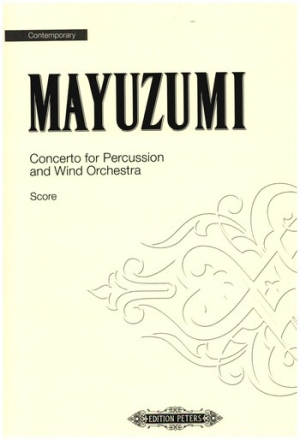 Concerto for percussion and wind orchestra Score