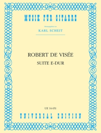 Suite E-Dur fr Gitarre