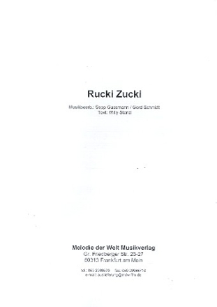 Rucki Zucki fr Klavier