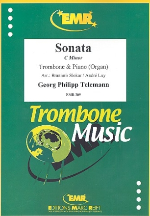 Sonate c-Moll für Posaune und Klavier (Orgel)