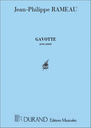 Gavotte variee pour piano