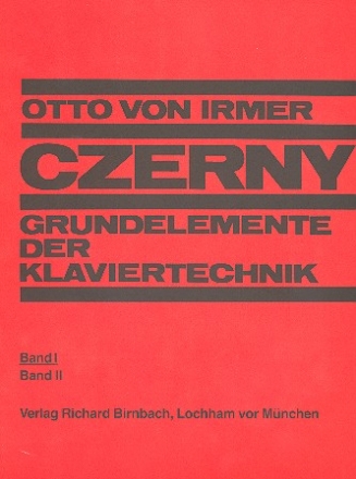 Grundelemente der Klaviertechnik Band 1 fr Klavier