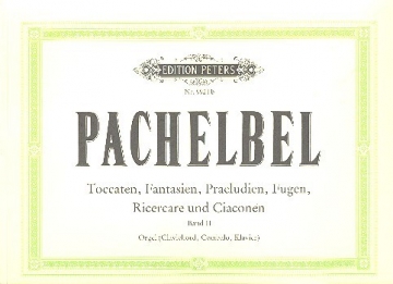 Toccaten, Fantasien, Prludien, Fugen, Ricercare und Ciaconen fr Orgel