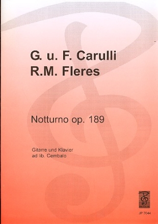 Notturno op.189 fr Gitarre und Klavier