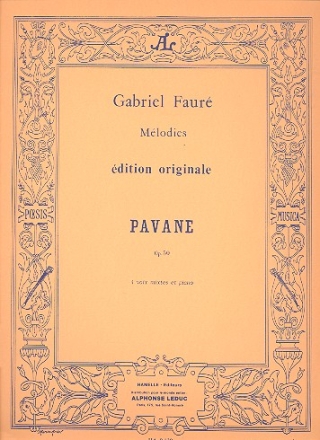 Pavane op.50 pour choeur mixte et piano