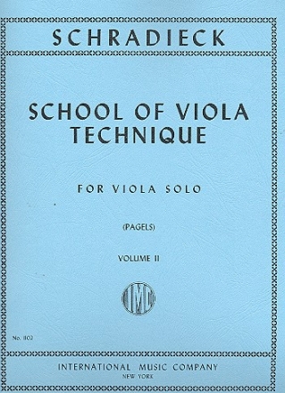 School of Viola Technique vol.2 for viola